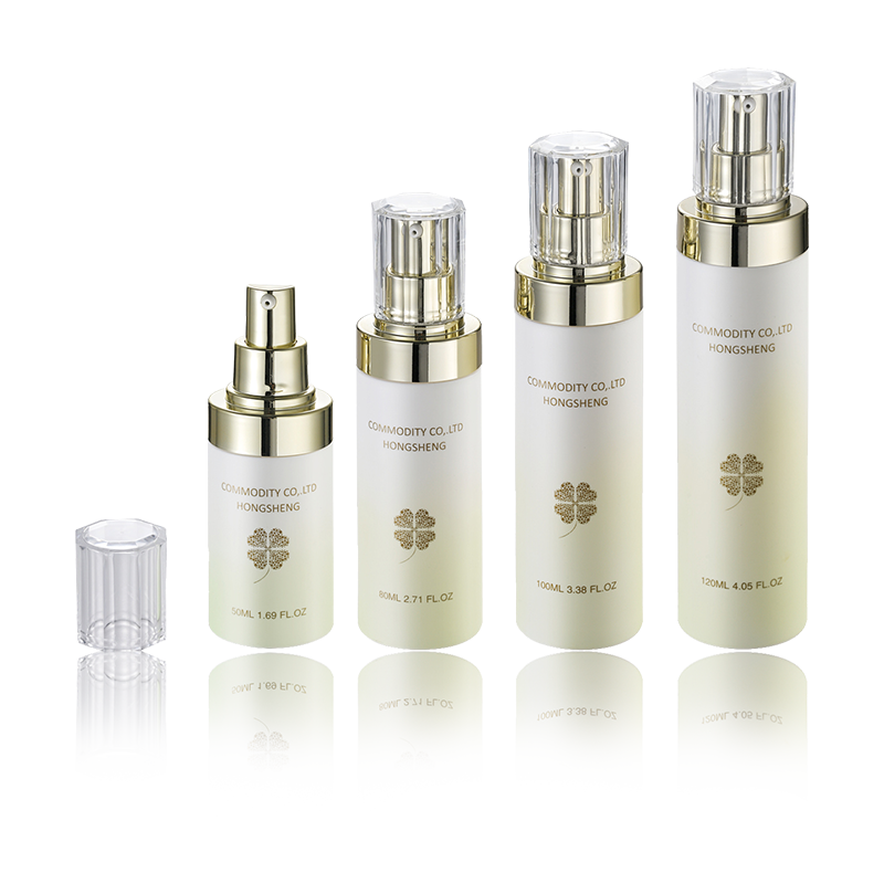 50ML-120ML Cảm ứng nhạy sáng Chai không có không khí-HS-017F