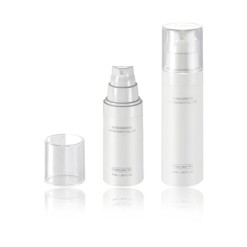 30ML 50ML Chai không có không khí Bình có thể đổ lại chống rò rỉ cho đồ vệ sinh cá nhân HS-021B