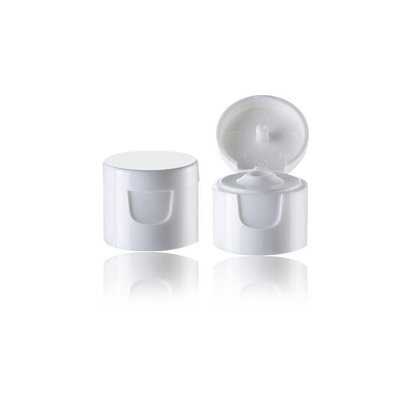 Mỹ phẩm nắp lật màu trắng kem Butterfly Cap-HY-F04