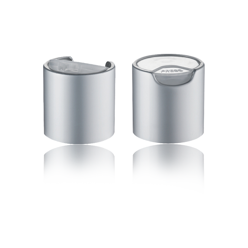 Nắp đĩa mỹ phẩm dạng đẩy màu bạc sáng cổ điển-HY-Q03A