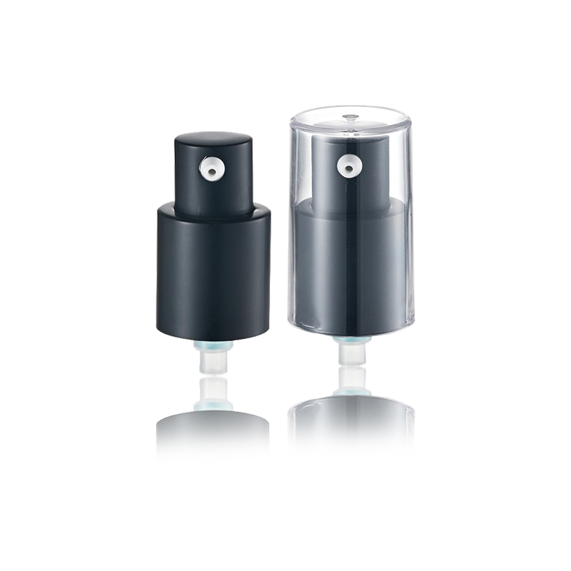 Đầu bơm mỹ phẩm đẩy màu đen Nhà phân phối chất lỏng- HY17A-01