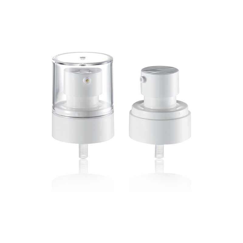 HY24A-34 UPG mỹ phẩm pp hoặc dưới dạng kem dưỡng da / bơm xịt màu trắng 24/410 nửa nắp 0,25cc